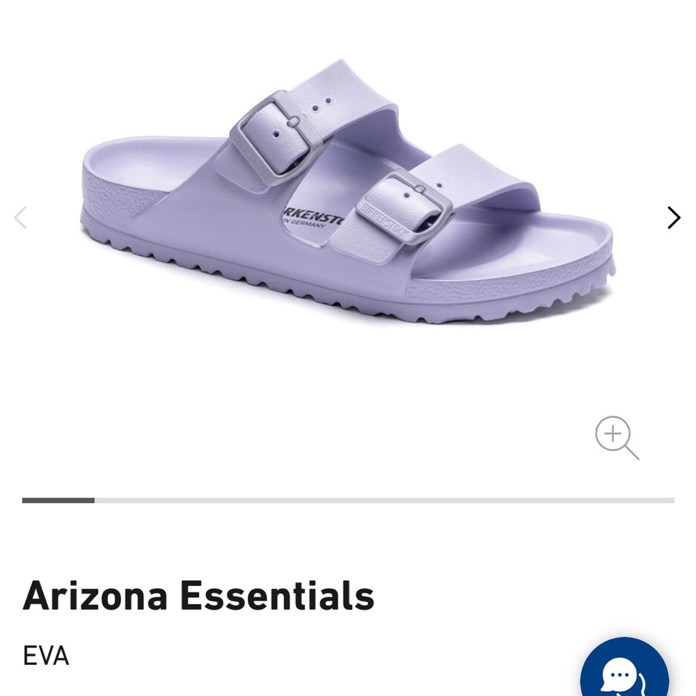 Like new Birkenstock Arizona EVA in Lilac